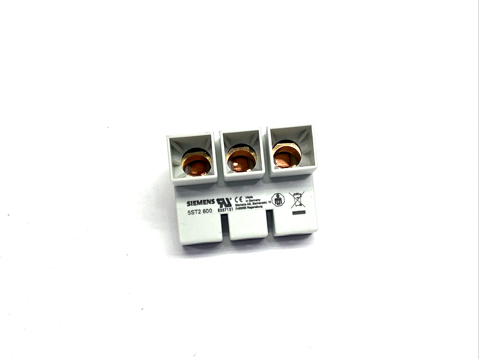 Siemens 5ST2 600 Distribution Block 10-4 AWG 65A 600VAC - Maverick Industrial Sales