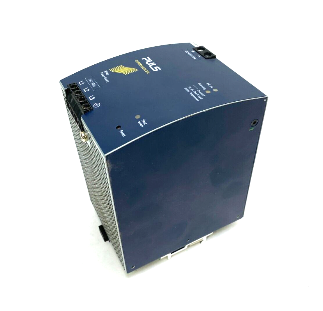 Puls XT40.482 Dimenson Semi Regulated Power Supply 20A 48VDC - Maverick Industrial Sales