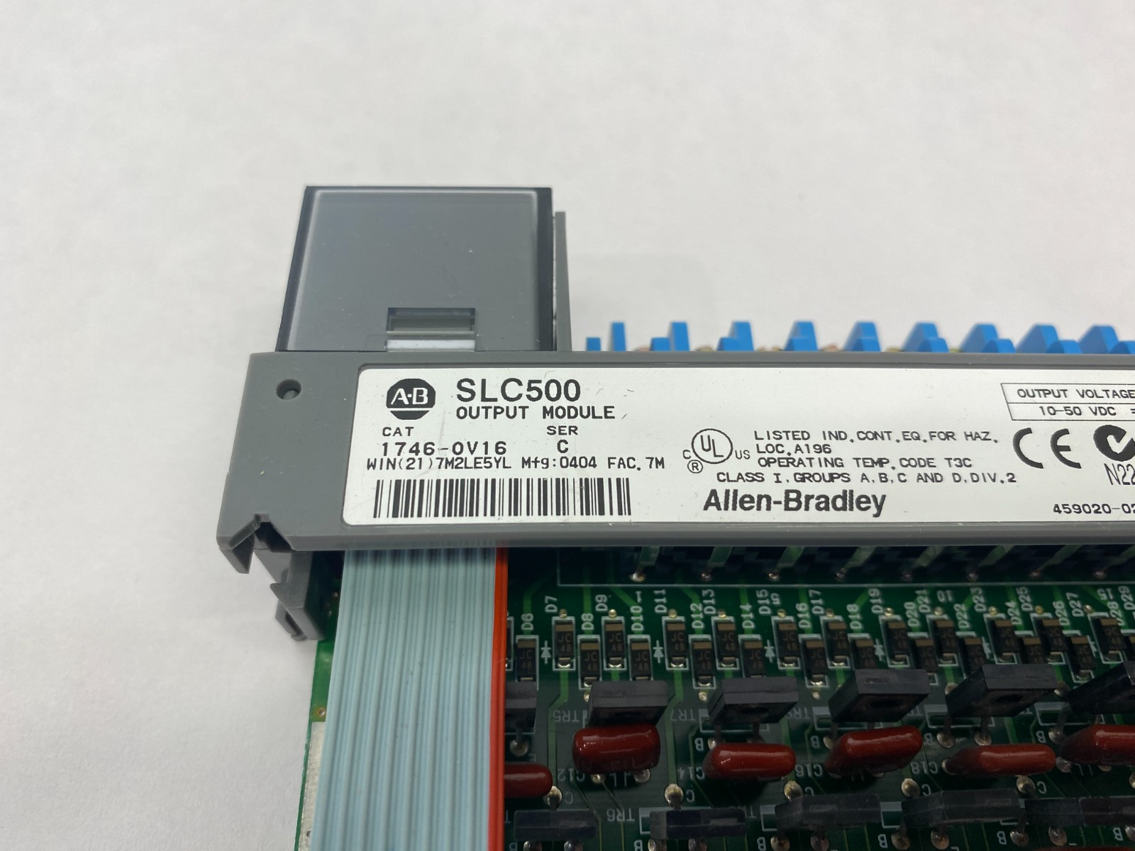 Allen Bradley 1746-OV16 Ser. C SLC 500 16-Point Digital Output Module NO COVER - Maverick Industrial Sales