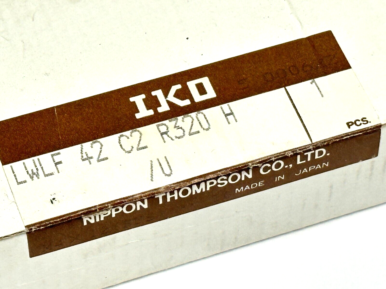 IKO LWLF 42 C2 R320 H/U Linear Rail 320mm with Two LWLF42 Bearing Blocks - Maverick Industrial Sales