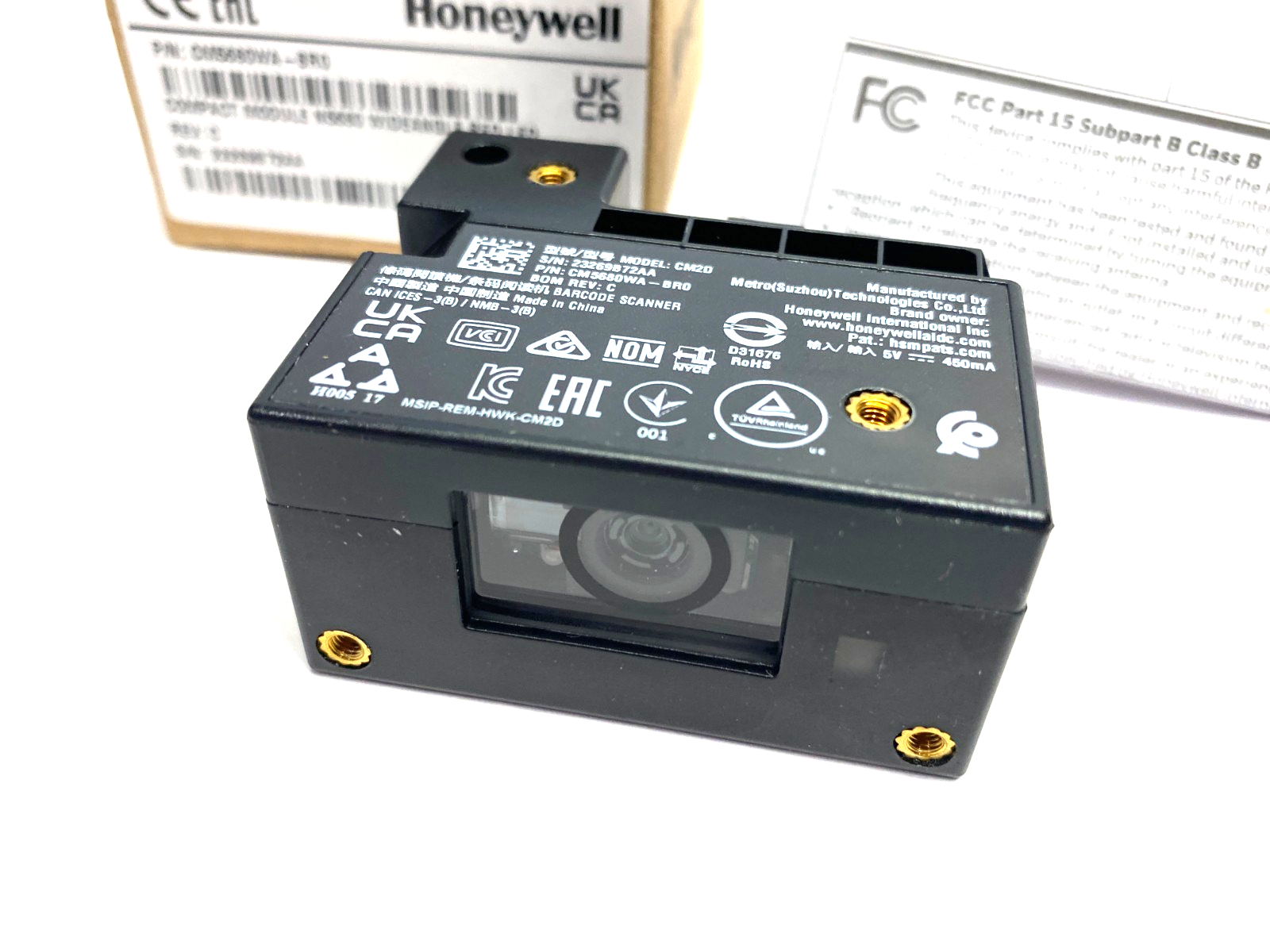 Honeywell CM5680WA-BR0 Compact 2D Imager Module, Self-Contained, Wide Angle - Maverick Industrial Sales