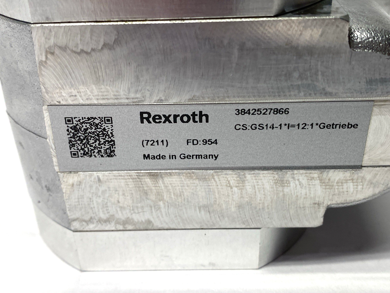 Bosch Rexroth 3842527866 Slip-On Gear Unit GS 14-1 I=12.1 - Maverick Industrial Sales