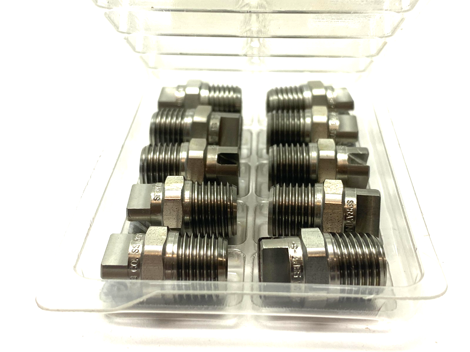 Spraying Systems H1/4VV-SS6508 VeeJet Stainless Steel Jet Nozzle Tip PKG OF 10 - Maverick Industrial Sales
