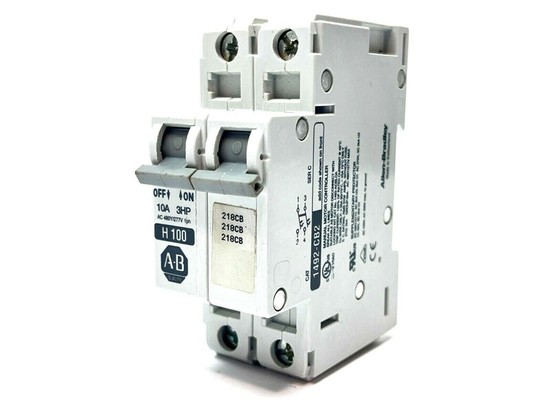 Allen Bradley 1492-CB2H100 Ser C Circuit Breaker 3HP 10A AC 480Y/277V 1ph - Maverick Industrial Sales