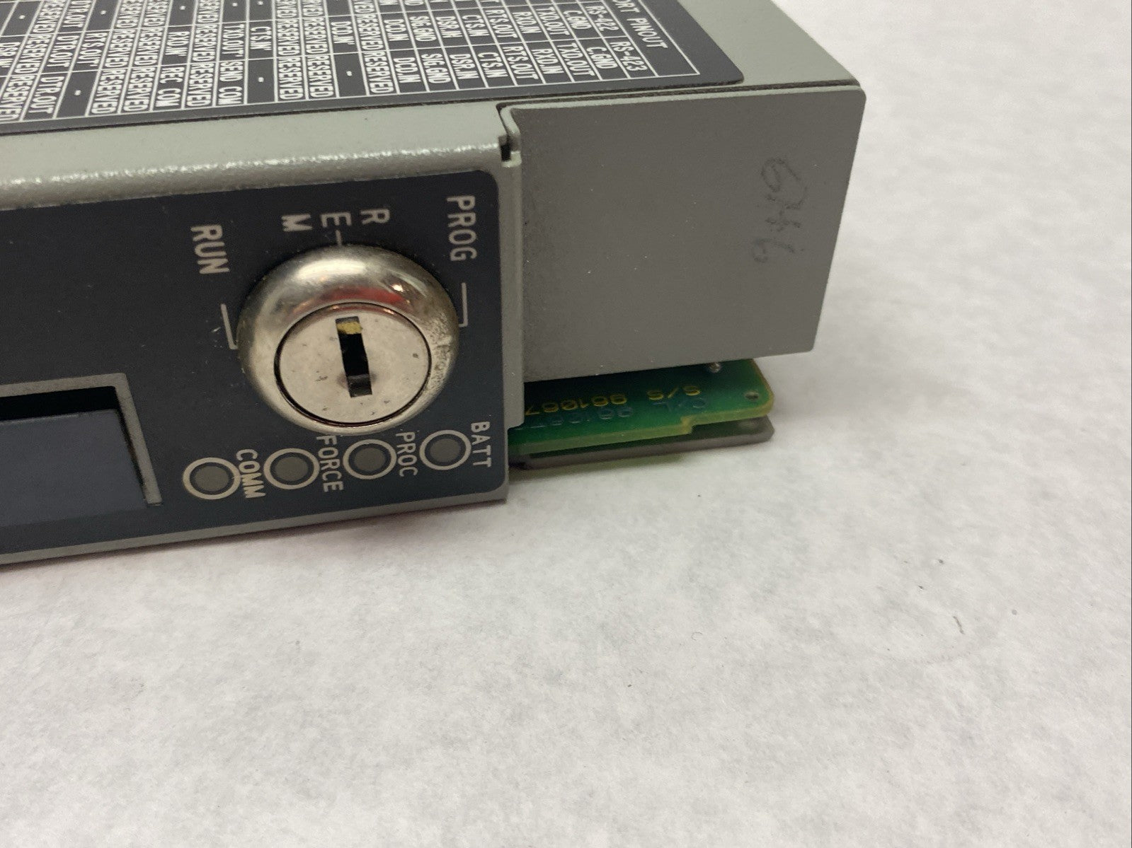 1785-L20B | Allen Bradley Ser. D PLC-5/20 Processor Module MISSING LOCK LATCH - Used - Maverick Industrial Sales