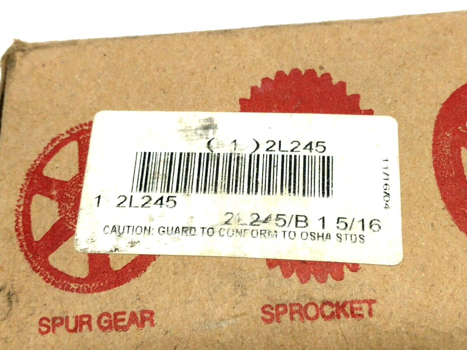 B 1 5/16, 2L245 | Browning B 1 5/16 Split Taper Bushing 1.3125" Bore Dia. 3.6875" Flange OD 2L245 - New – Open box - Maverick Industrial Sales