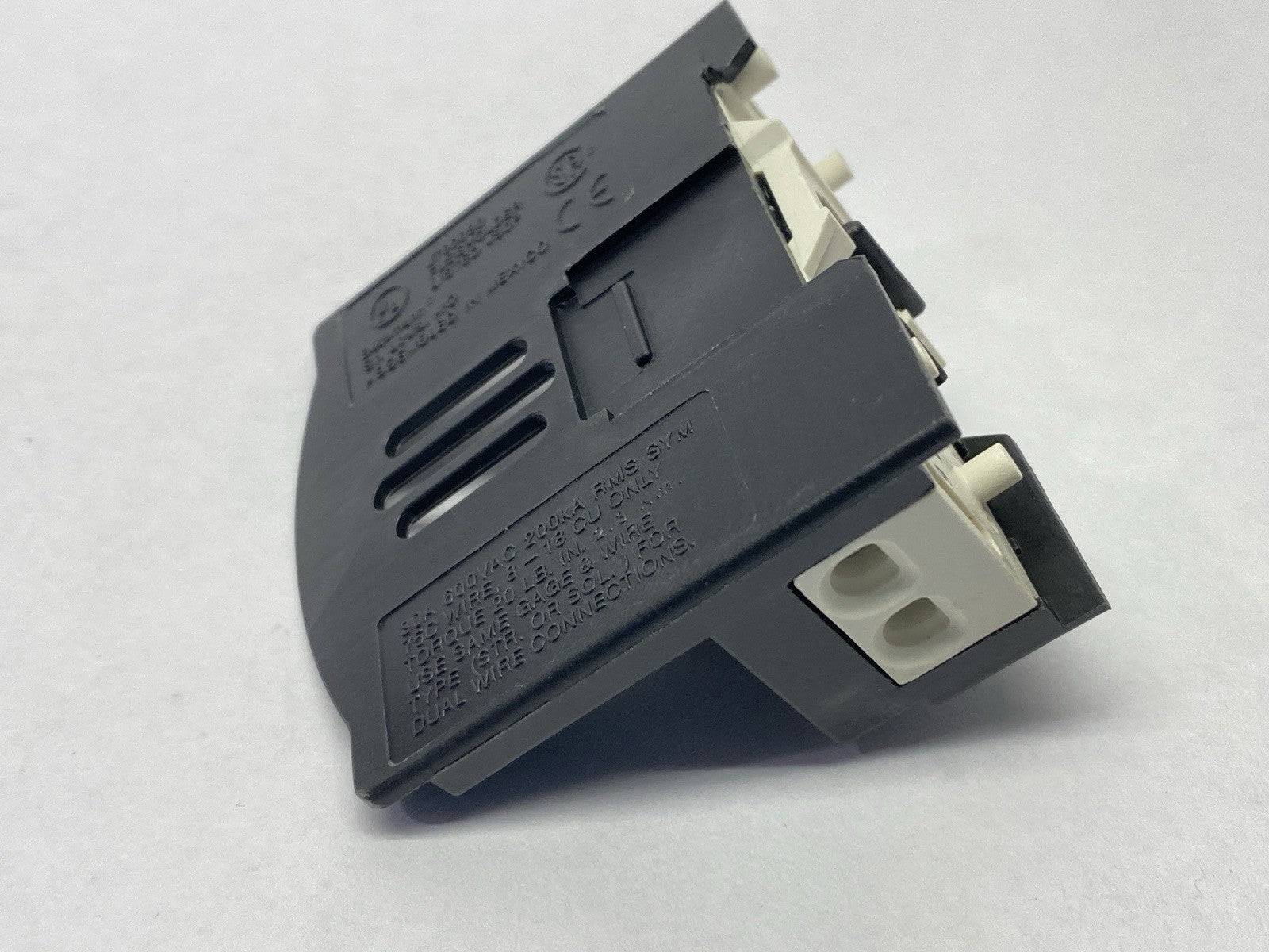 Bussmann JTN60030 Fuse Block Class J 30A 600VAC w/ Low-Peak LPJ-25SPI Fuse - Maverick Industrial Sales