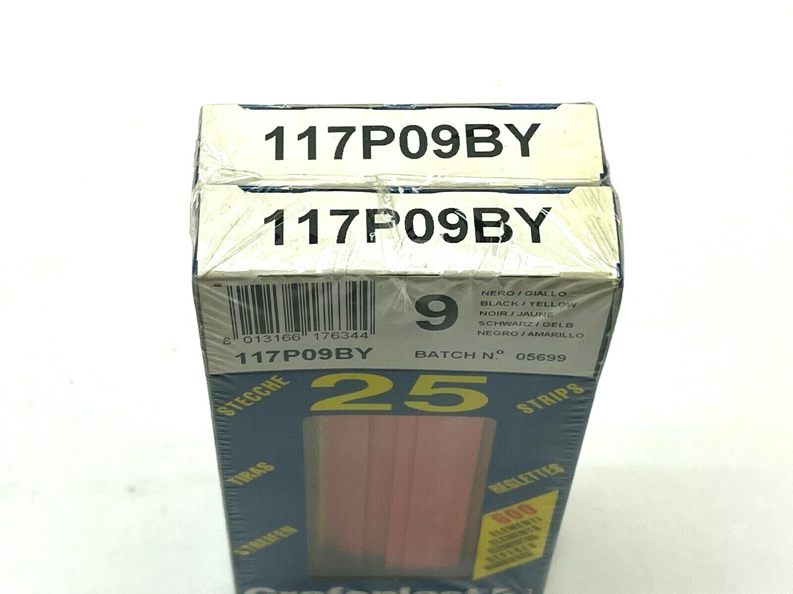 Grafoplast 117P09BY Wiremarker Strips LOT OF 50 - Maverick Industrial Sales