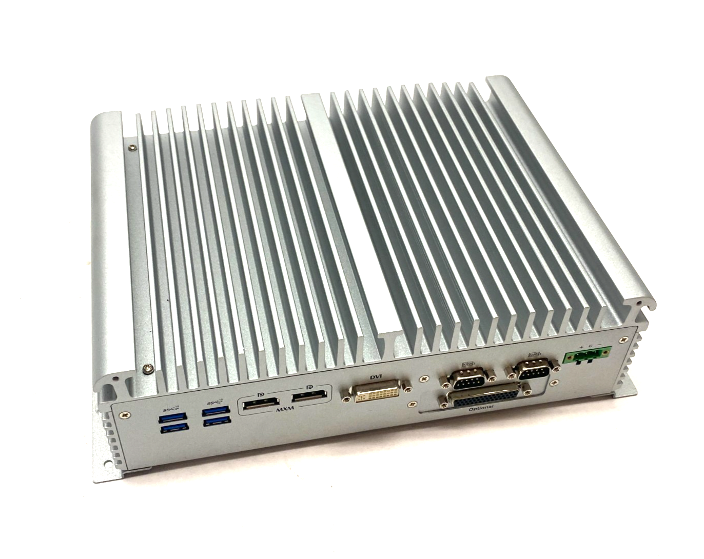 Axiomtek eBOX671-521-FL-DC-4PoE Fanless Embedded System w/ Intel® Core™ i5-8500T - Maverick Industrial Sales