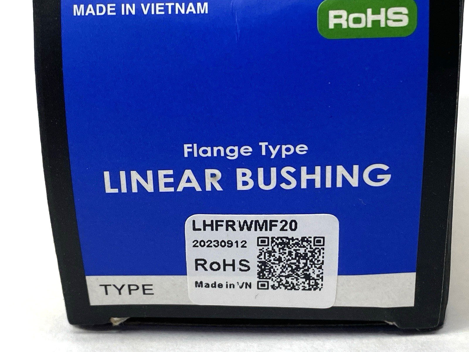 Misumi LHFRWMF20 Flanged Linear Ball Bushing 20mm Shaft Dia. 80mm Overall Length - Maverick Industrial Sales