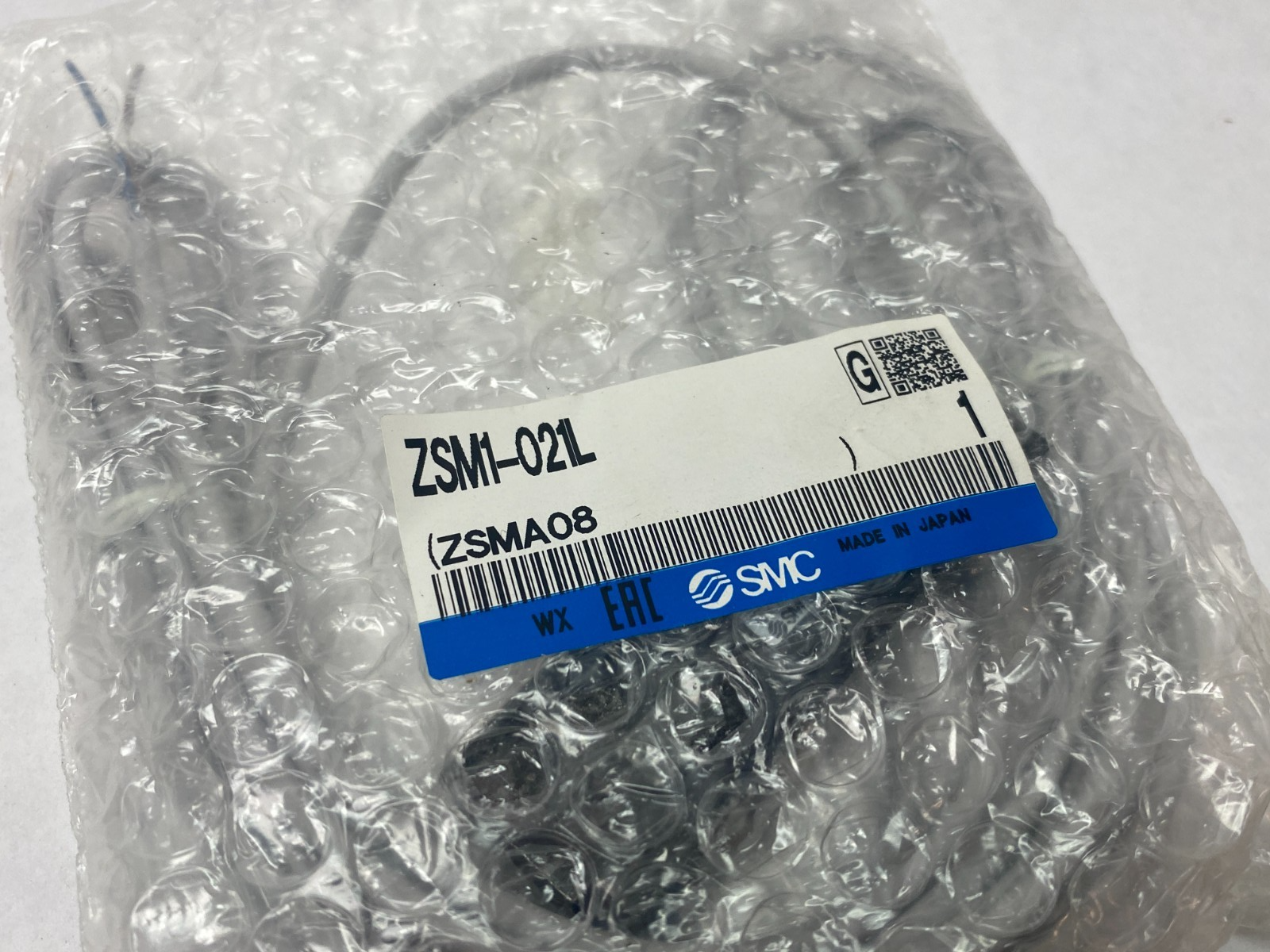 SMC ZSM1-021L Vacuum Switch, Solid-State Diaphragm Type, 4.5-28VDC - Maverick Industrial Sales