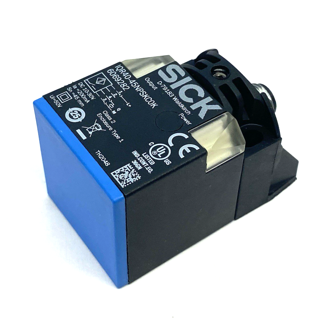 IQR40-45NPSKC0K | Sick Short-Body Inductive Proximity Sensor 45mm Range 6069282 - Used - Maverick Industrial Sales