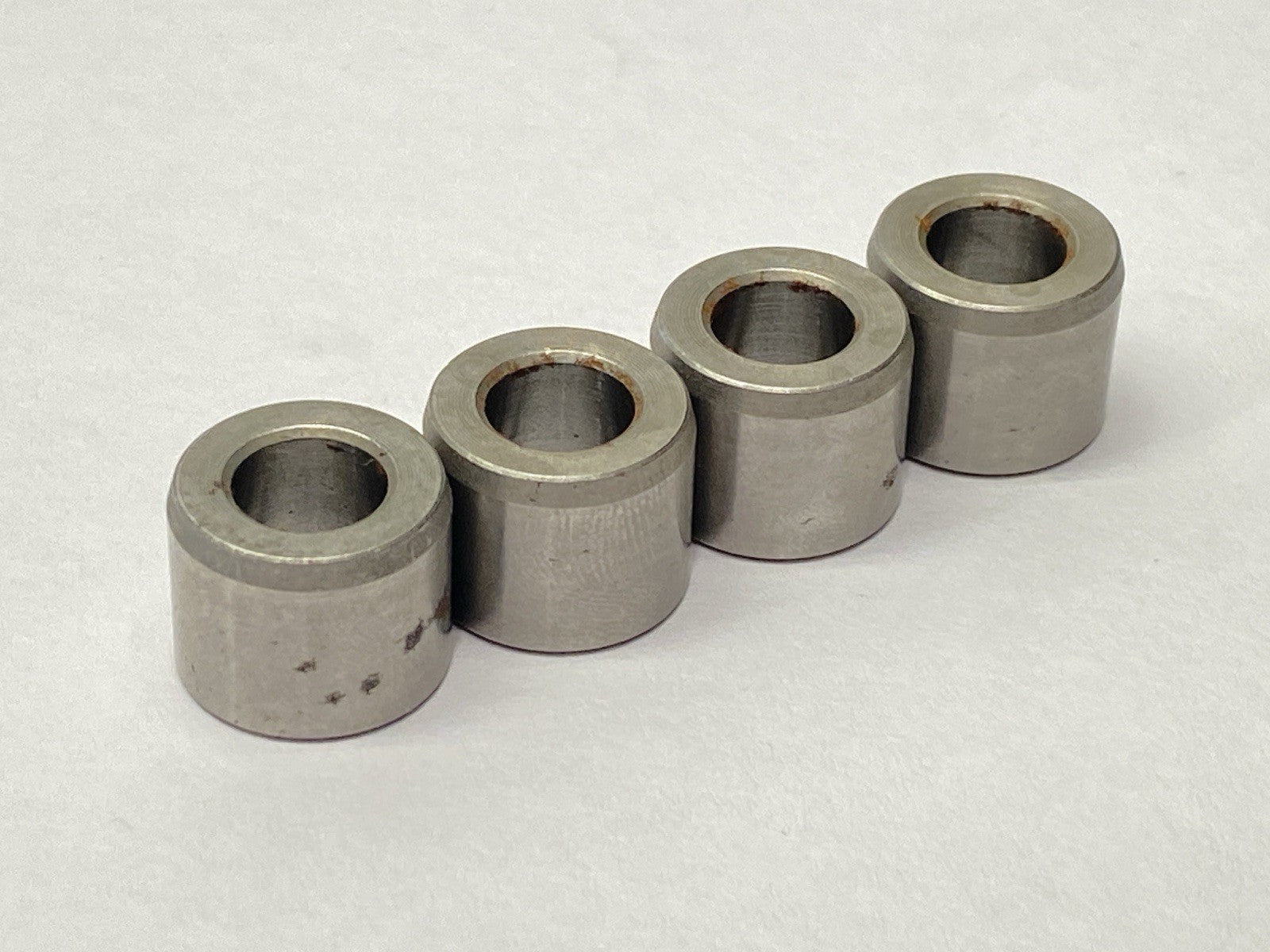 96990A292 Drill Bushing 8.2mm ID 15mm OD 12mm Long Chamfer On One End LOT OF 4 - New – Open box - Maverick Industrial Sales