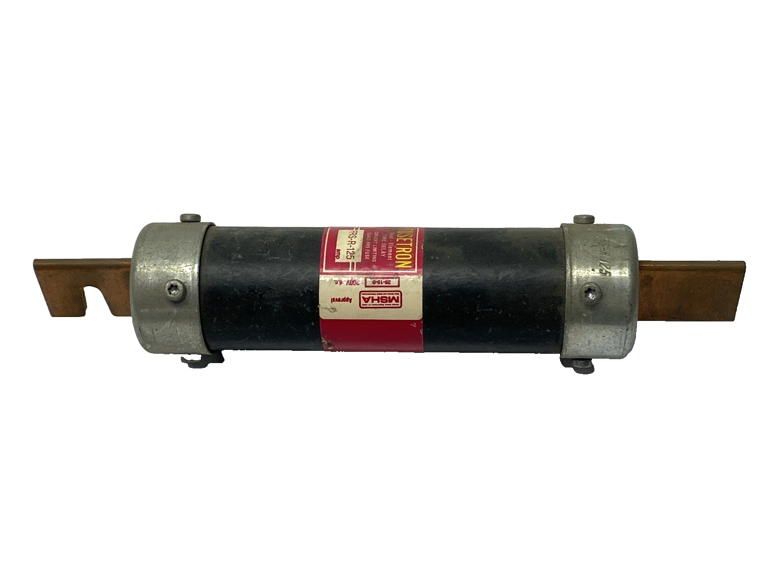 Bussmann FRS-R 125 Fusetron Dual-Element Time-Delay Class RK5 Fuse 125A 600VAC - Maverick Industrial Sales