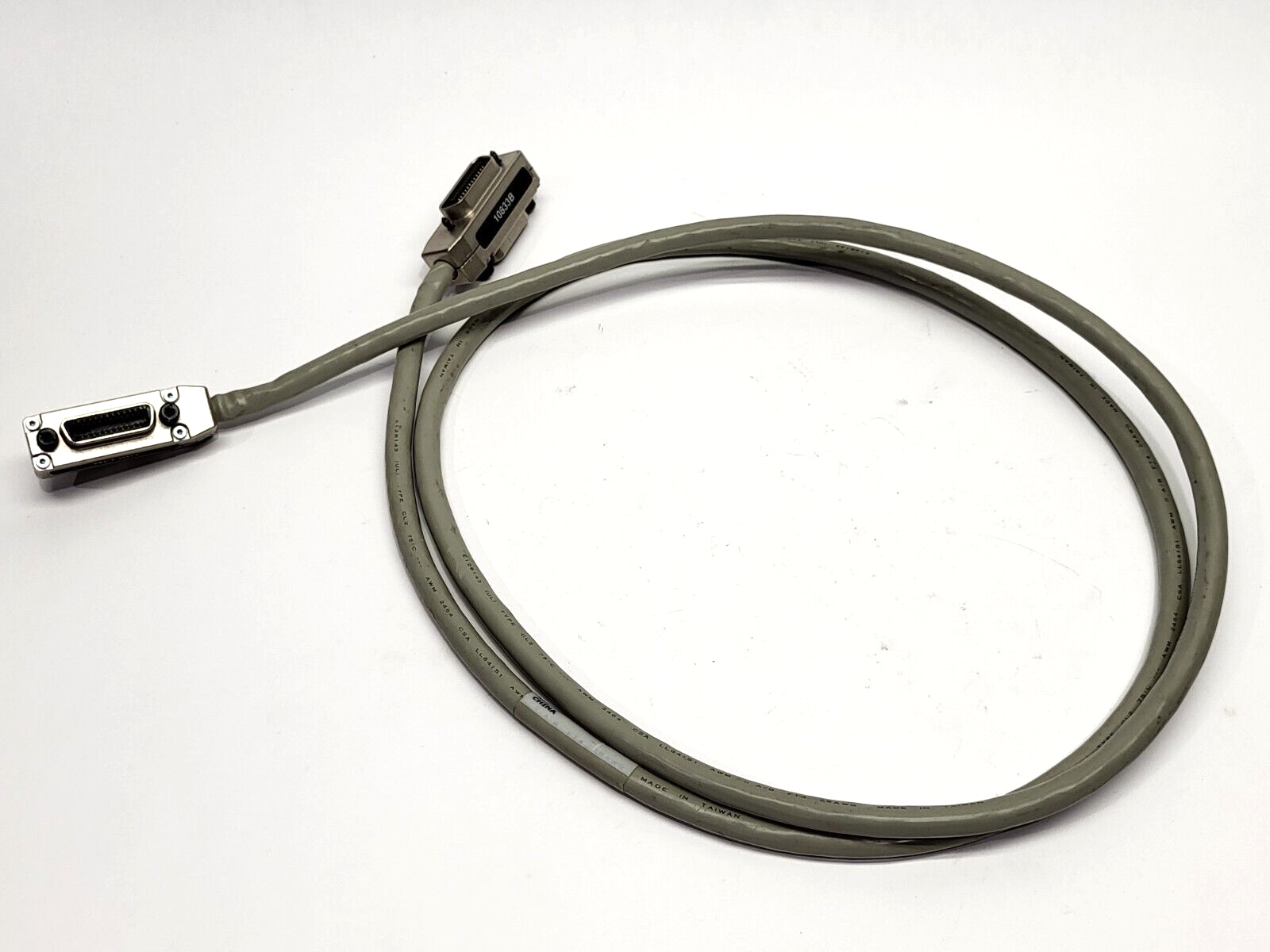 Unbranded 10833B GPIB Cordset 46/2001 Male to Female Connectors 82" - Maverick Industrial Sales