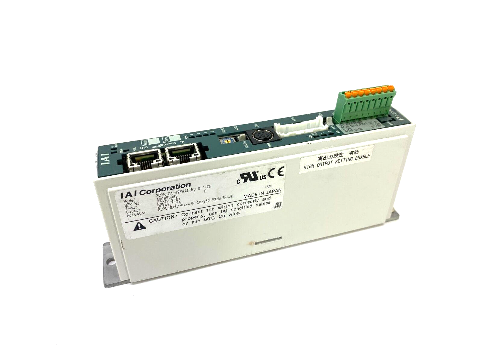 IAI PCON-CA-42PWAI-EC-0-0-DN Intelligent Actuator Controller - Maverick Industrial Sales