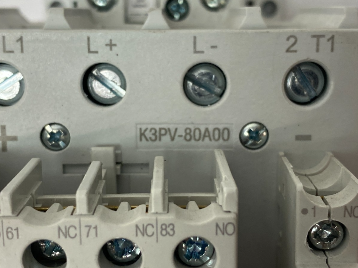 Benedict K3PV-80A00=24 Switching Contactor DC 4-Pole 80A 1000V - Maverick Industrial Sales