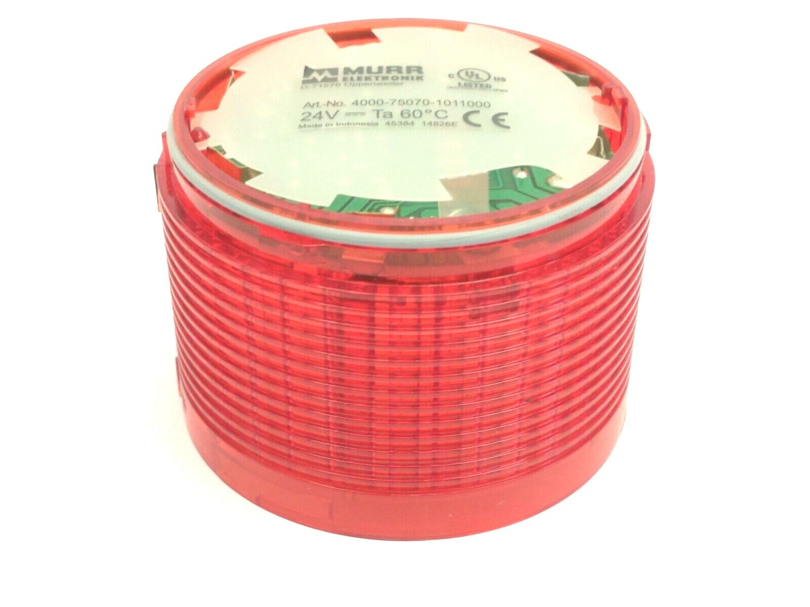 Murr Elektronik 4000-75070-1011000 Modlight70 Red 70mm LED Module 24V DC - Maverick Industrial Sales