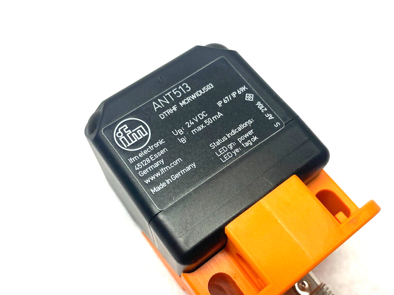 Ifm ANT513 RFID Write/Read Head DTRHF MCRWIDUS03 - Maverick Industrial Sales