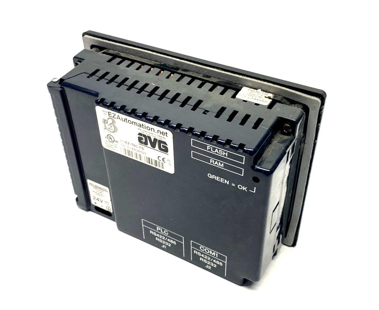 EZ-T6C-FS | EZ Automation EZTouch 6" TFT Panel 24VDC - Used - Maverick Industrial Sales