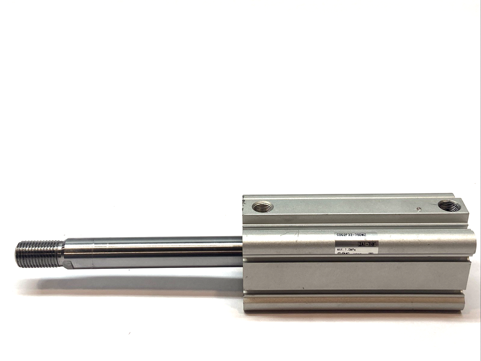 CDQ2F32-75DMZ | SMC Double Acting Compact Cylinder WITHOUT PLATE AND NUT - Used - Maverick Industrial Sales