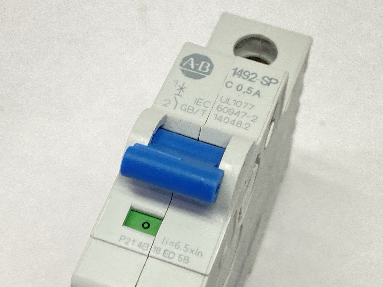 1492-SPM1C005 | Allen Bradley Ser D Mini Circuit Breaker 1-Pole 0.5A 277V LOT OF 2 - New Other - Maverick Industrial Sales