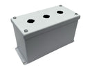 Hoffman E3PBXM nVent Extra-Deep Pushbutton Enclosure 3-Button - Maverick Industrial Sales