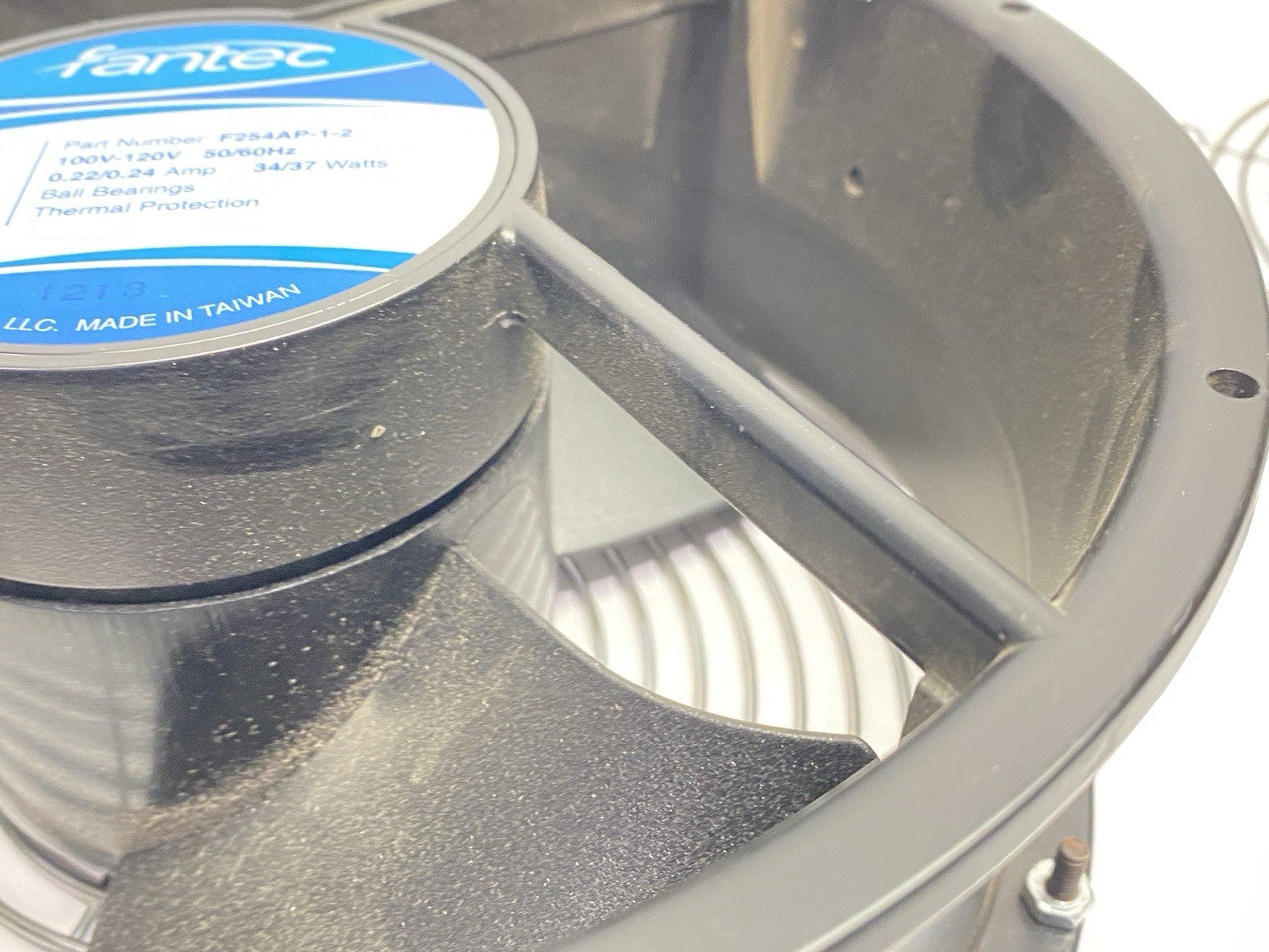 F254AP-1-2 | Fantec Thermal Management AC Fan 0.22/0.24A 100-120V 34/37W w/ Guards - Used - Maverick Industrial Sales