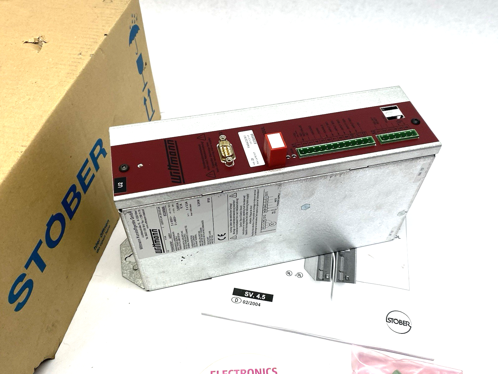 FAS4038/W1 | Wittmann Servo Drive Controller Module - New – Open box - Maverick Industrial Sales
