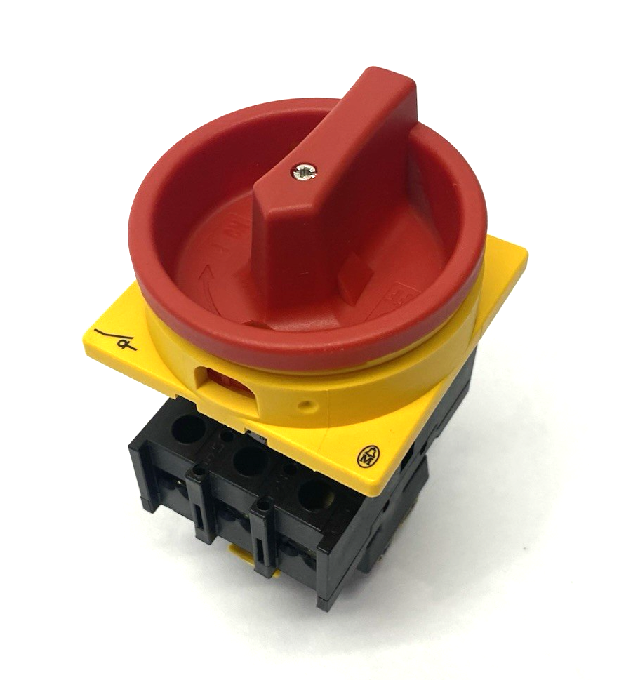 P1-32/EA/SVB | Eaton Moeller Emergency Main Switch 3-Pole Flush Mounting 081438 - Used - Maverick Industrial Sales
