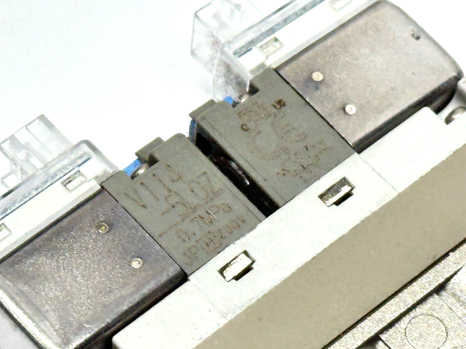 SMC ZM131H-K5LZ High Pressure Vacuum Generator w/ V114-5LOZ Solenoids - Maverick Industrial Sales