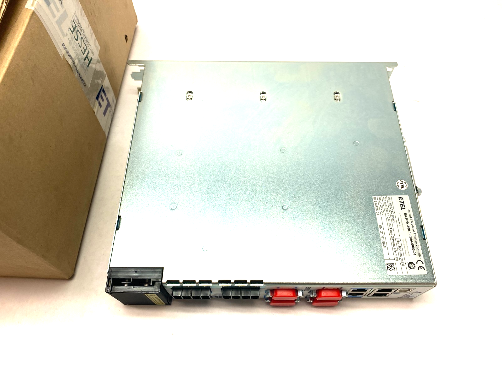 ETEL EA-P2M-400-10/20A-0000-01 AccurET Modular Position Controller 814736-01 - Maverick Industrial Sales