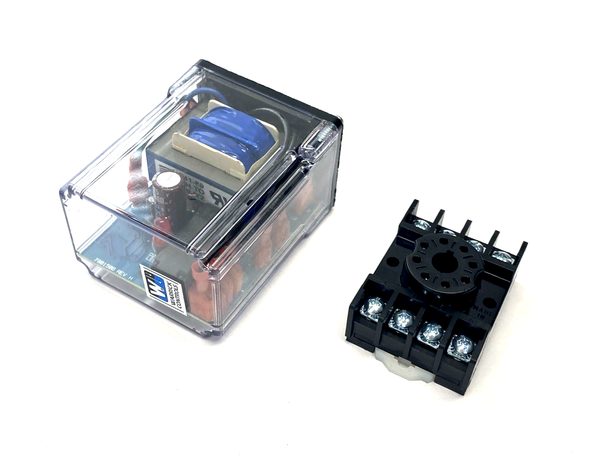 Warrick Controls GEMS 16MB1B0 Liquid Level Control Module 10K, 120V 8-Pin - Maverick Industrial Sales