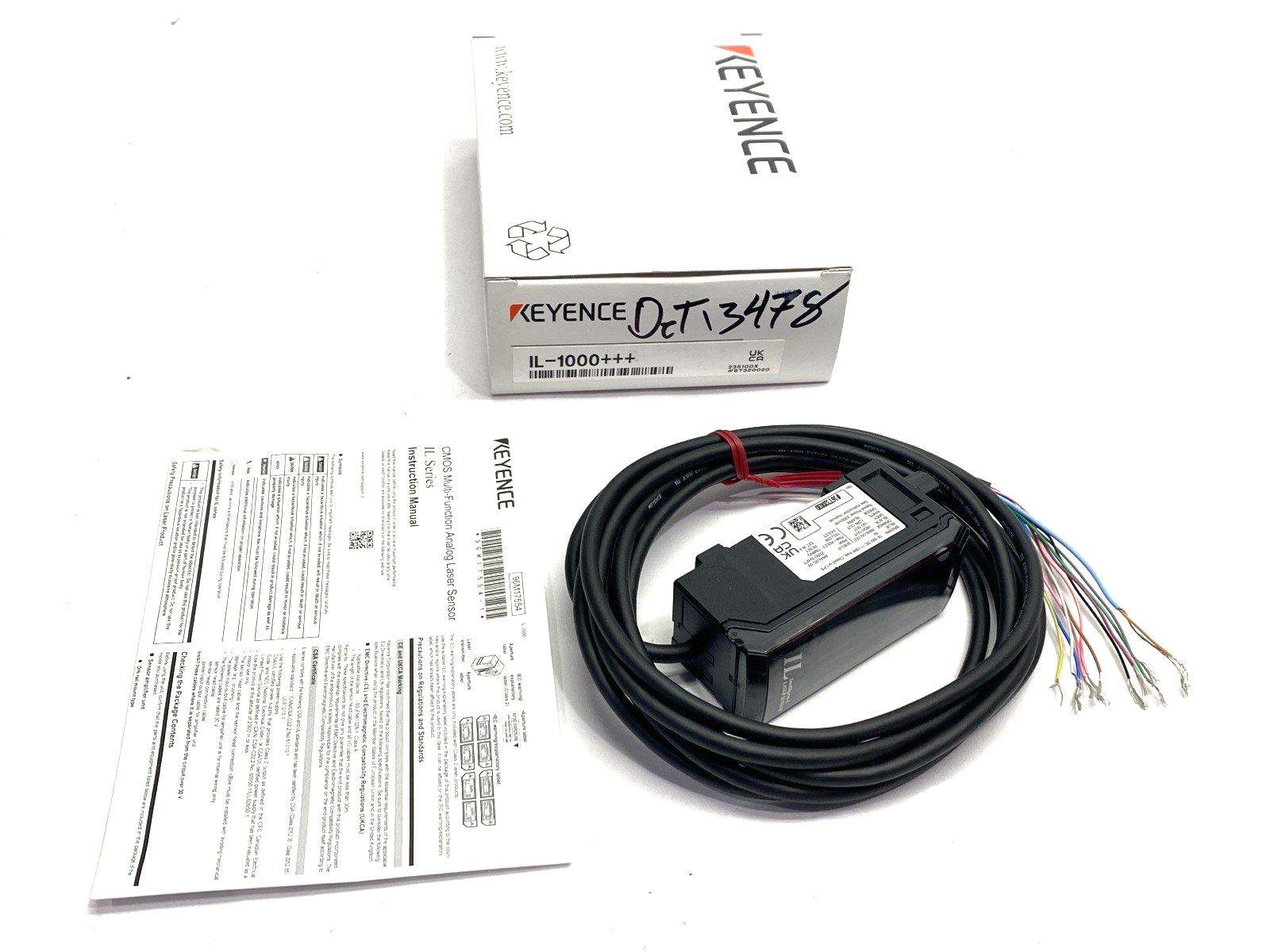 Keyence IL-1000 Analog Laser Sensor Amplifier Main Unit - Maverick Industrial Sales