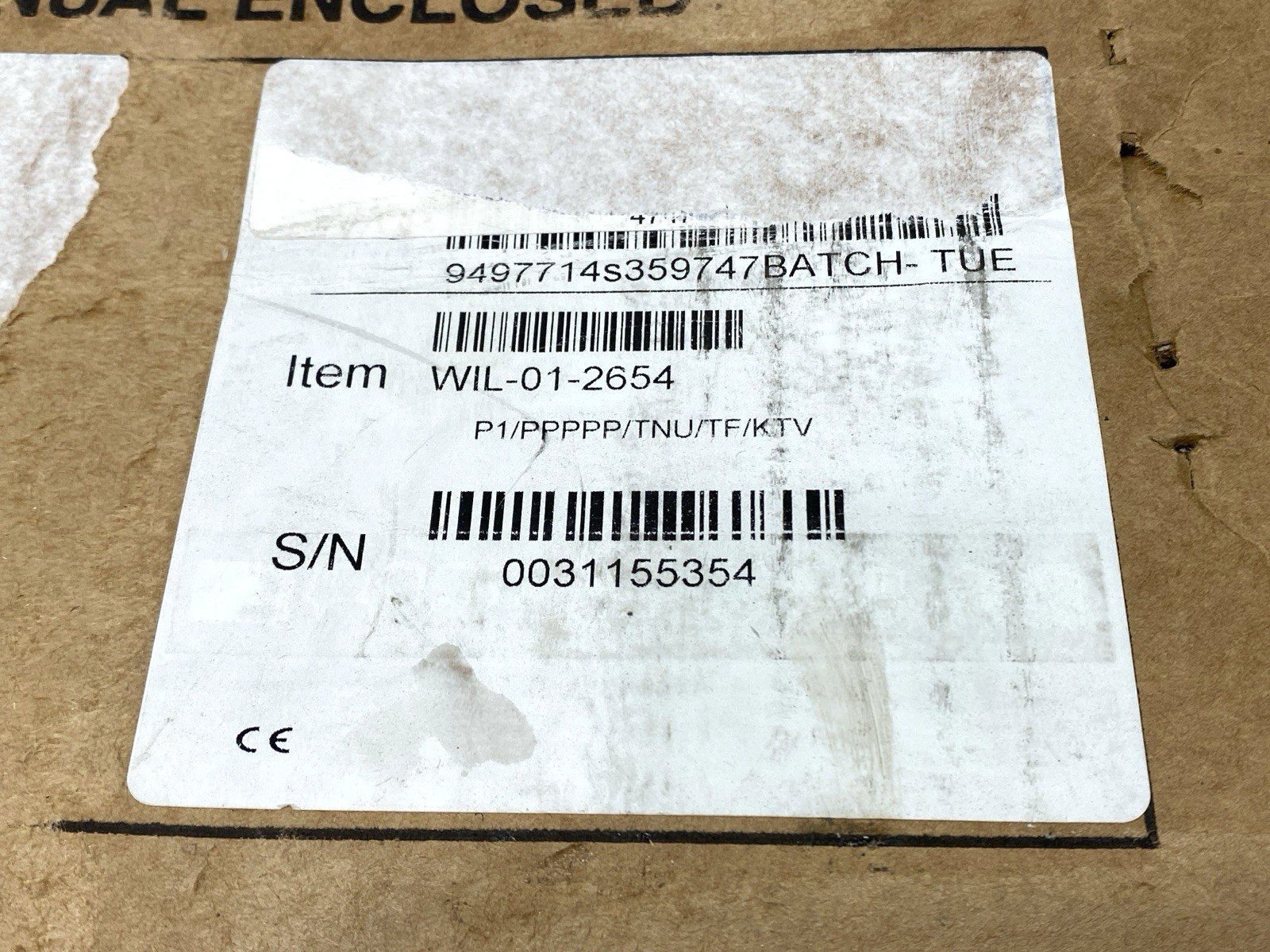 WIL-01-2654 | Wilden Air Operated Double Diaphragm Pump 1/2" P1/PPPPP/TNU/TF/KTV - Used - Maverick Industrial Sales