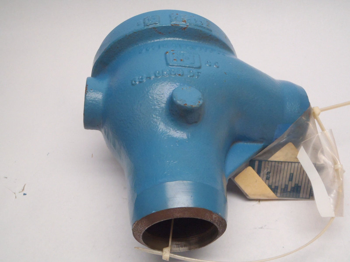 101851D2103MDF | Hammel Dahl F/3 In Angle Valve w/ SCH 80 Butt Weld Ends - New – Open box - Maverick Industrial Sales