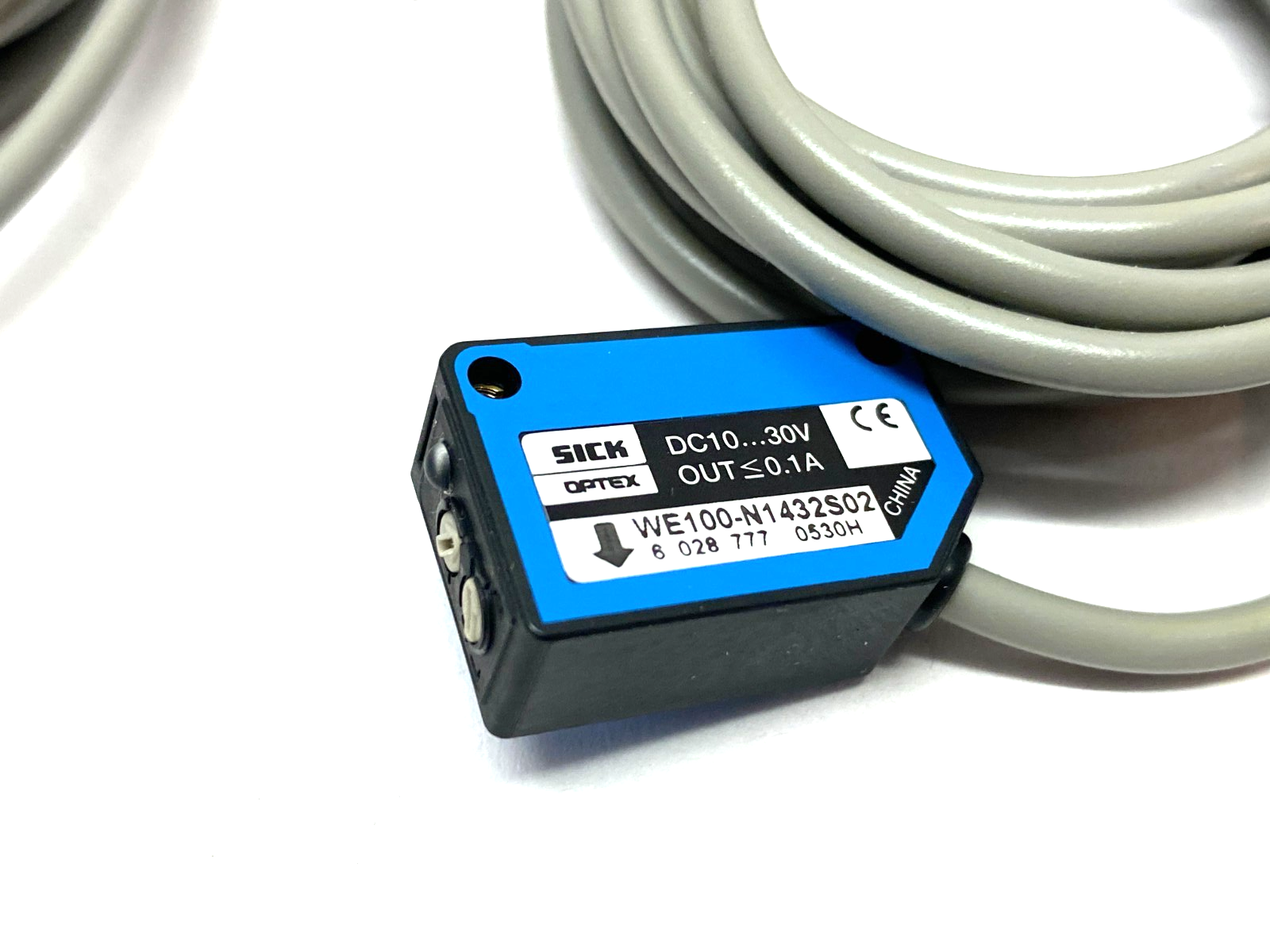 Sick WS/WE100-N1432S02 Through-Beam Photoelectric Sensor Set NPN 15m 6028690 - Maverick Industrial Sales