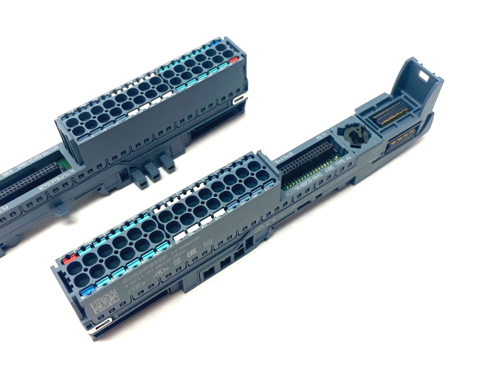 Siemens 6ES7193-6BP20-0BA0 SIMATIC ET 200SP Base Unit BU15-P16+A10+2B LOT OF 2 - Maverick Industrial Sales