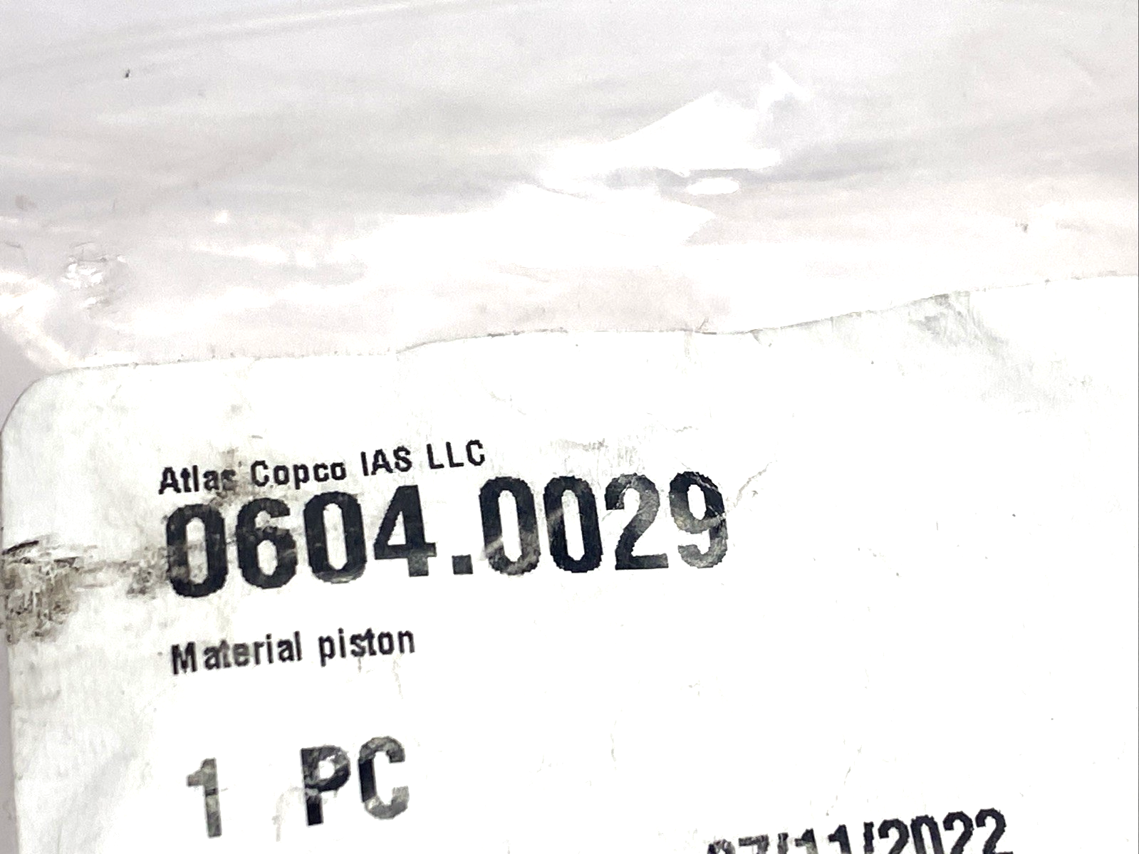 Atlas Copco 0604.0029 Material Piston 604.0029 - Maverick Industrial Sales