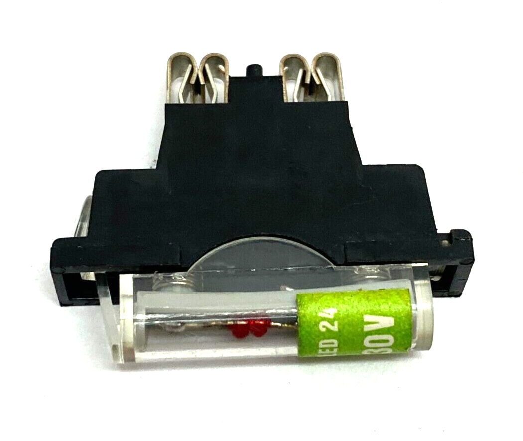 Phoenix Contact ST-SILED 24 Plug-In Fuse Block Holder Black 15-30V 0920452 - Maverick Industrial Sales