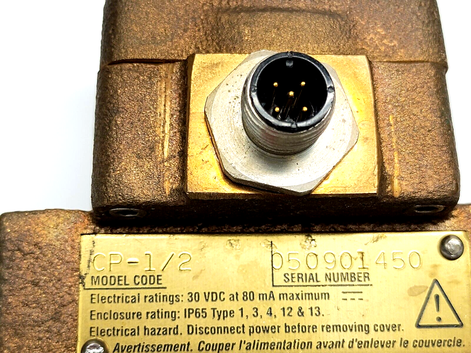 Universal Flow Monitors CP-1/2 CoolPoint Vortex Shedding Flowmeter 1/2" NPT - For parts or not working - Maverick Industrial Sales