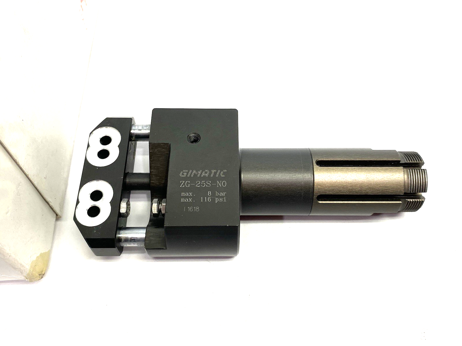 Gimatic ZG-25S-NO Linear Slides for Pneumatic Nippers, Normally Open, 25mm Dia. - Maverick Industrial Sales