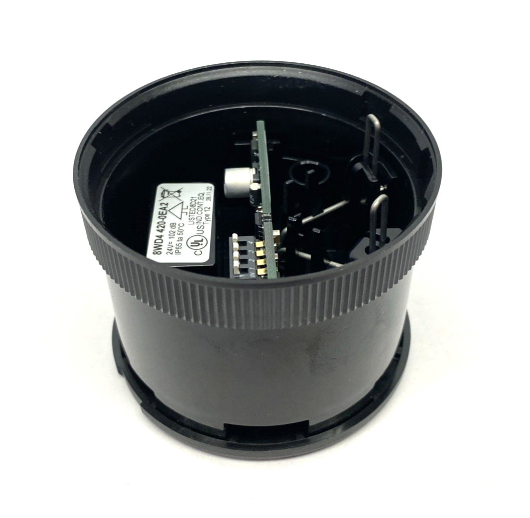 Siemens 8WD4420-0EA2 Stack Light Siren Element Multi-Tone 102 dB - Maverick Industrial Sales