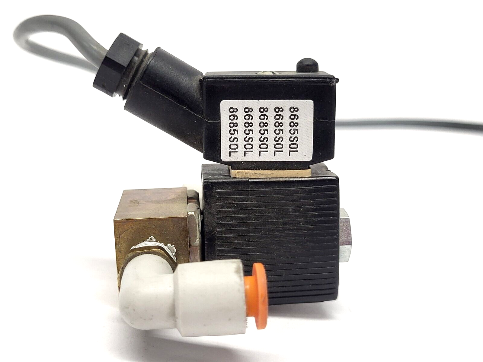 Burkert US08348 Solenoid Valve 24VDC 4W - Maverick Industrial Sales