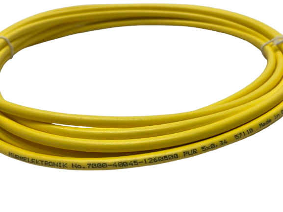 7000-40045-1260500 | Murrelektronik Double Ended Connector Cordset M12 M/F 5m - New – Open box - Maverick Industrial Sales