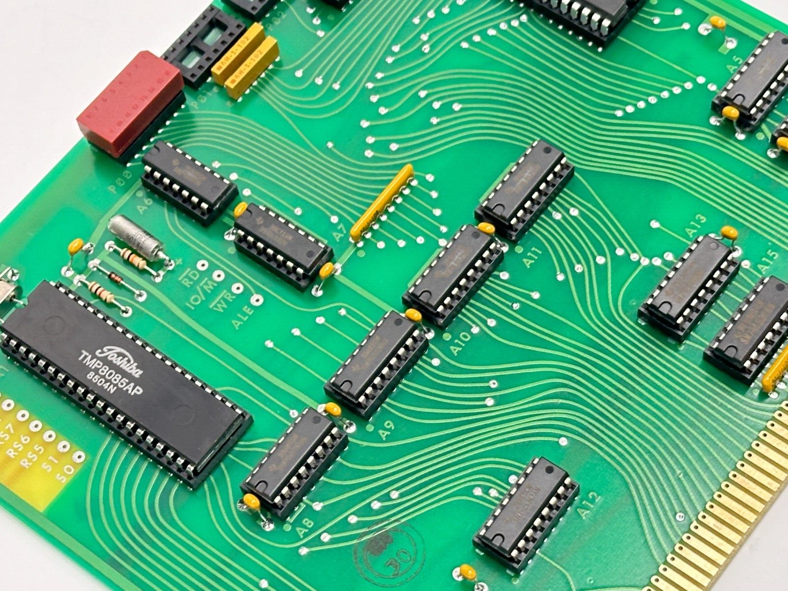 Eberline 10889-01 Rev J CPU III Board For Area Radiation Monitor - Maverick Industrial Sales