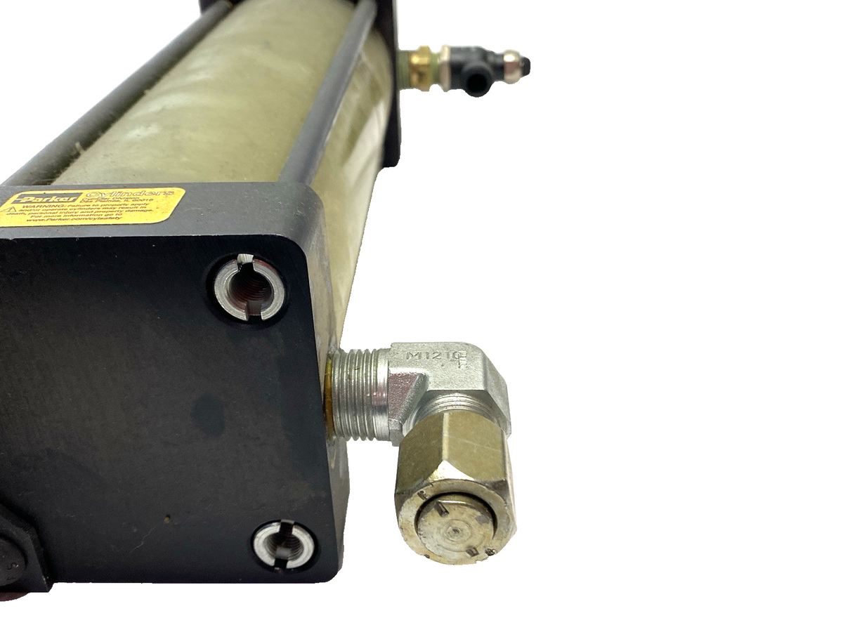 03.25CB4TKU10.000 | Parker Pneumatic Cylinder 1" Ports - Used - Maverick Industrial Sales