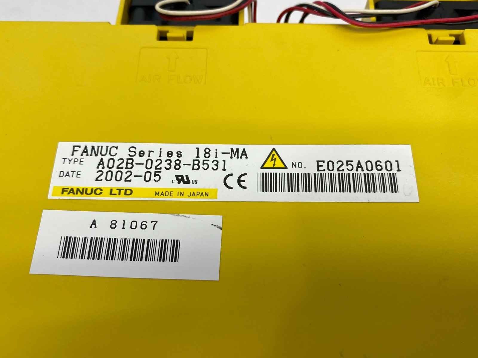 Fanuc A02B-0238-B531 Operator Interface Panel 18i-MA Series, 7.2" Display Mono - Maverick Industrial Sales