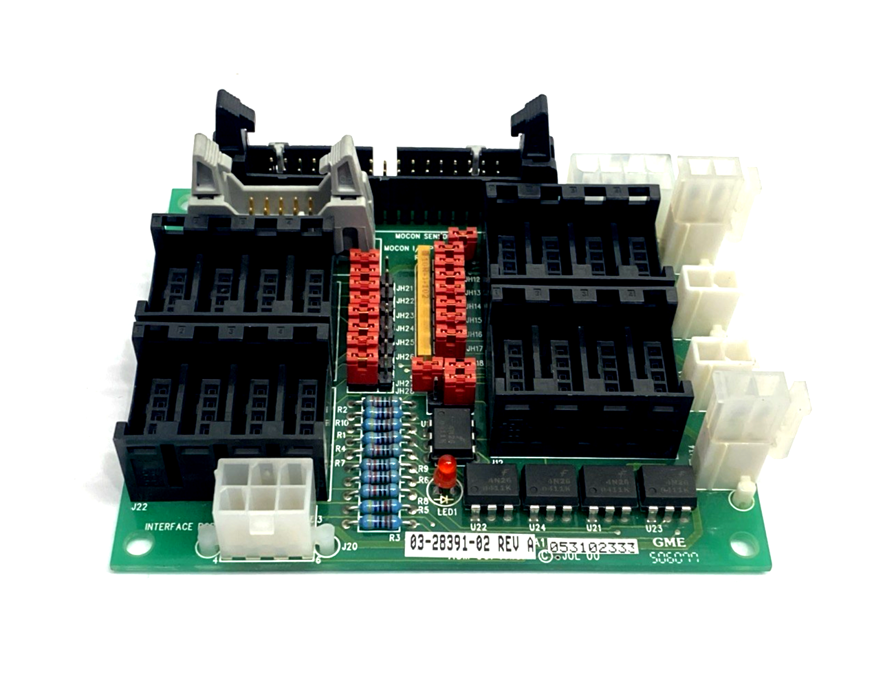 03-28391-02 | ASM Rev. A Mocon Sensor, I/O, & Interface Port Board For Eagle 60 - Used - Maverick Industrial Sales