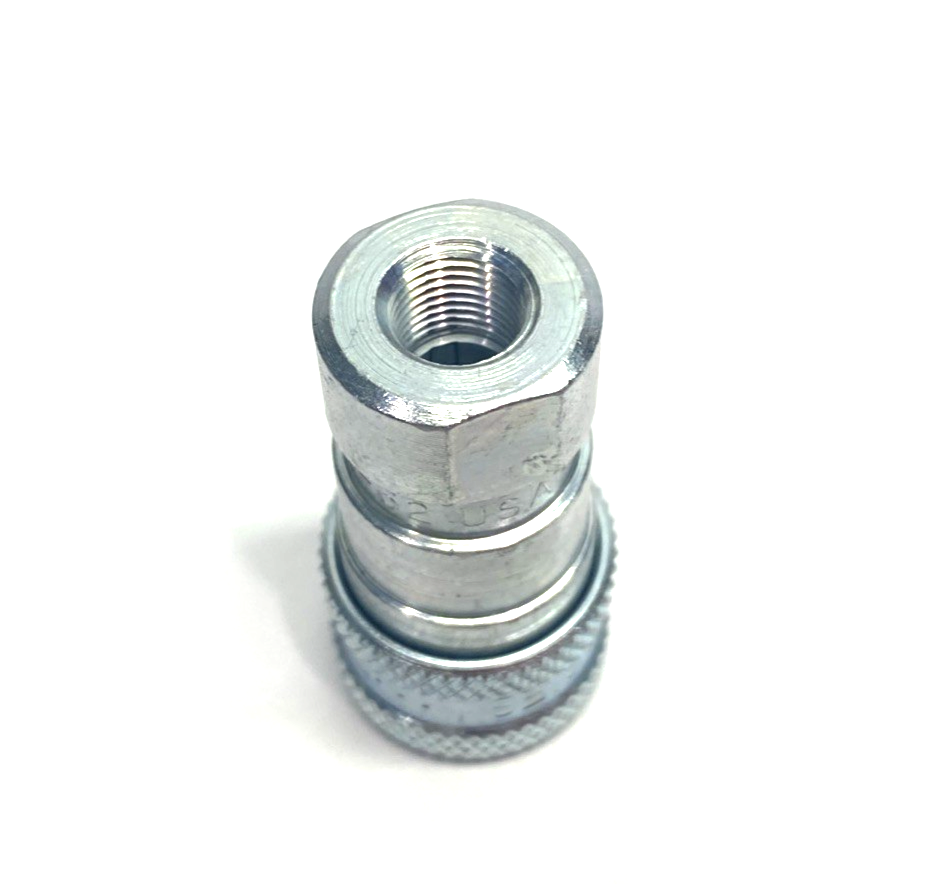 95825K79 | Quick-Disconnect Sleeve-Lock Socket Fitting, Female, 1/8" NPT - New – Open box - Maverick Industrial Sales